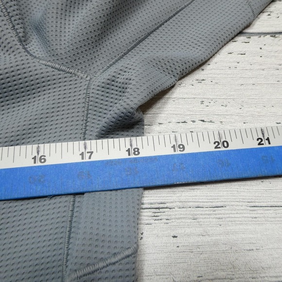 Lululemon Hoodie Womens Small Gray ThermoGrid Pullover Athletic Tech Long Sleeve - Picture 6 of 7